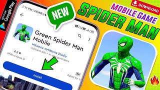 Green Spider Man Mobile game  How to DOWNLOAD [upl. by Nixon]