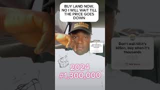 Buy when it’s thousand and sell when it’s billions viralvideo officalvideo realestate fyp [upl. by Oirevas]