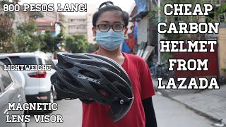 CAIRBULL ULTRALIGHT BIKE HELMET UNBOXING AND REVIEW FROM LAZADA [upl. by Redfield]