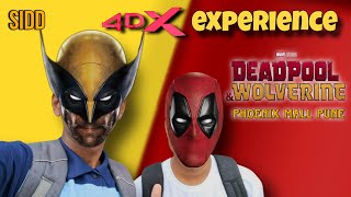 Deadpool and Wolverine Vlog  4dx Experience  Phoenix Mall  Pune [upl. by Kerrill]