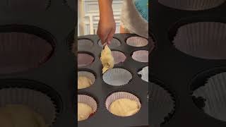 Making Halloween muffins with my toddler halloween baking toddleractivities toddler [upl. by Shaner]