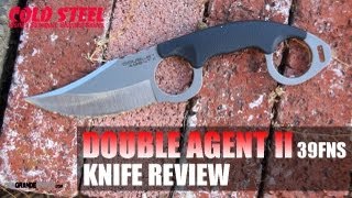 Cold Steel Double Agent II 39FNS Neck Knife Review  OsoGrandeKnives [upl. by Cathee307]