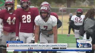 Does Eli Stowers want in on NMSU footballs spring season quarterback competition [upl. by Schecter469]