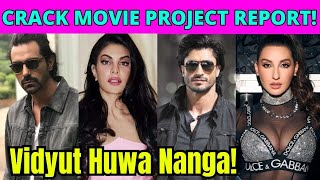 Vidyut Huwa Nanga Crack Movie Project Making  KRK  krkreview crack vidyutjammwal norafatehi [upl. by Enilav]