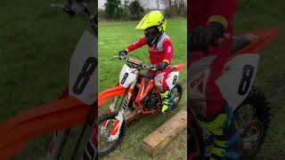 Sebs second go on the KTM 85cc small wheel [upl. by Fiertz554]