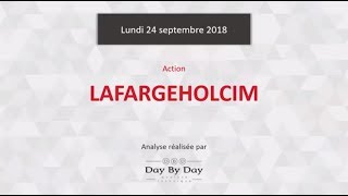 Action LafargeHolcim  pull back terminé  Flash Analyse IG 24092018 [upl. by Erimahs]