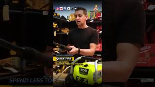 Quick Tips  Ryobi 1900 PSI electric pressure washer [upl. by Fillian]