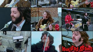 Deconstructing Dont Let Me Down  The Beatles Rooftop Concert Isolated Tracks [upl. by Jolee]