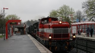 Blickpunkt Zug Teil 110  AKN und Q350 Überführungszug in Burgwedel 2642013 [upl. by Sedaiuqlem]