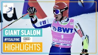 Mens Giant Slalom  Adelboden  Highlights  FIS Alpine [upl. by Roselia]