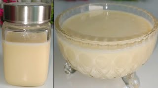 Homemade Condensed milk ll How to make Condensed Milk Recipe ll Zoya dish 22 [upl. by Viscardi]