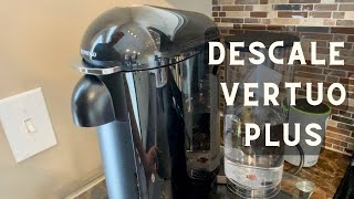 Nespresso Vertuo Plus Descaling  From Start to Finish [upl. by Caresa]