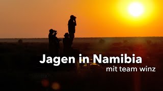 Jagen in Namibia mit team winz [upl. by Adiesirb]