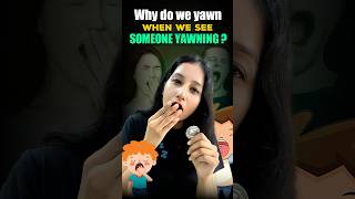 Why we yawn when someone is yawning 🥱 sciencefact csirnet biology biologyfacts neet neetpg [upl. by Hendren]