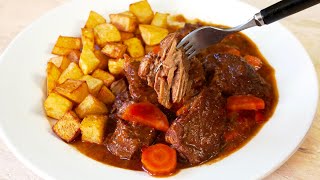 ¡El ESTOFADO de TERNERA más Famoso Carne tierna como mantequilla [upl. by Maya]