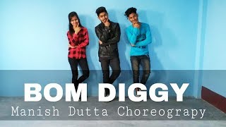 Zack Knight x Jasmin Walia  Bom Diggy  Dance Viodeo  Manish Dutta [upl. by Bibbie]