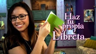 Haz tu propia libreta fácil paso a paso  Crafting Studio [upl. by Ynnattirb584]