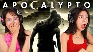 Foreign Girls React  Apocalypto  First Time Watch [upl. by Arita97]