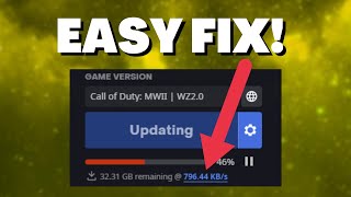 FIX SLOW DOWNLOAD SPEEDS FOR MW3 MW2 or WARZONE FAST  BattlenetON PC NO VPN 2024 [upl. by Benedetto193]