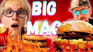 Tehdään itse BIG MAC ATERIA Korpedictuksen ohjeilla 🍔 [upl. by Natika75]