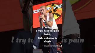 Lost  Linkin park lyrics shorts makechesterproud [upl. by Noiramed]