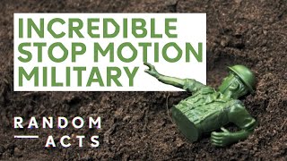 Stop motion military madness  Toy Soldiers by Georgia Oakley  Short Film  Random Acts [upl. by Ayad]