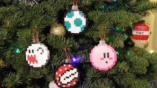 Holiday Nintendo Ornaments  DIY GG [upl. by Corb]