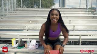 ShellyAnn FraserPryce  What’s in My Training Bag [upl. by Noelc]