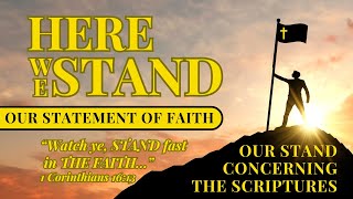 Our Stand Concerning The Scriptures part 3 [upl. by Higginbotham]