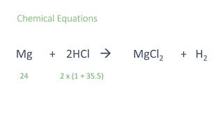 Amounts of Substances in Equations [upl. by Nozicka473]