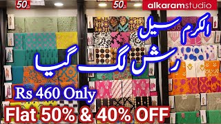 Alkaram 11 11 Sale Flat 50 40 Off Entire Stock  Alkaram Sale Today [upl. by Low]