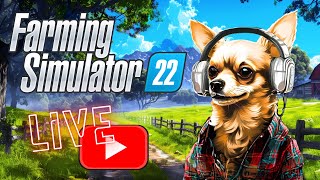 Farming Simulator 22  MultiPlayer  LIVE [upl. by Nylrebmik238]