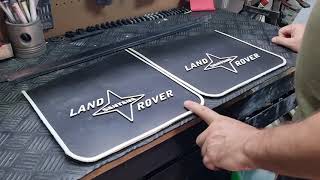 Land Rover Santana Instalamos los salvabarros [upl. by Conners]