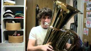 Gonna Fly Now rocky theme Tuba Solo [upl. by Goldston]