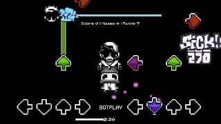 FNF monochrome in gameboy style [upl. by Llennhoj]