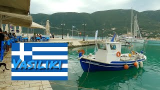 🇬🇷 Greece  Lefkada  Vasiliki walking tour  2023 [upl. by Arratal932]