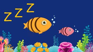 Nap Time Music Preschool and Soothing Water Sounds  Baby Sleep Time and Fish Animation [upl. by Esinehc]