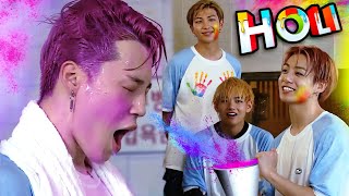 BTS Holi special 🤗  Hindi dub [upl. by Fabrice]