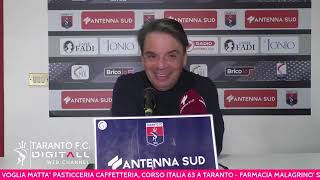 Conferenza Eziolino Capuano PREPARTITA PotenzaTaranto  Potenza vs Taranto Ezio Capuano [upl. by Nash]