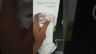 biosoft roll on wax heater viral video reels [upl. by Hacker]