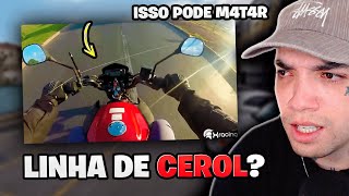 QUE PERIGO LINHA DE CEROL  SUSTOS DE MOTO EP 170 [upl. by Kacy]