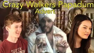 Crazy Walkers Papadum Advert Reaction  Head Spread [upl. by Celine]