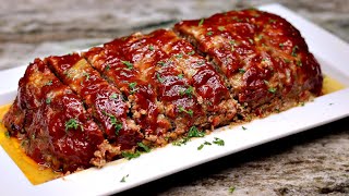 HOMEMADE MEATLOAF RECIPE  How To Make Meatloaf [upl. by Britta342]