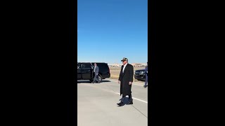 Donald Trump enters rally to The Undertakers WWE music [upl. by Marlow]