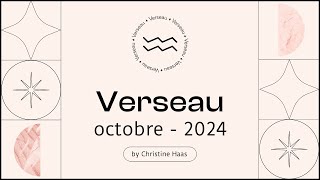 Horoscope Verseau ♒️ Octobre 2024 🥨 par Christine Haas [upl. by Sivet441]