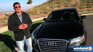 2013 Audi A8 L Test Drive amp Luxury Car Video Review [upl. by Aliuqet]