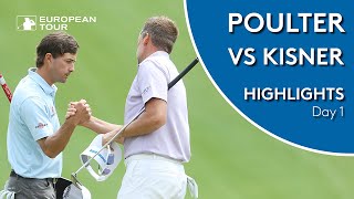 Poulter vs Kisner  Day 1  2019 WGCDell Technologies Match Play [upl. by Luann]