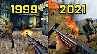 Evolution of Medal of Honor Games 19992021 [upl. by Flemings]