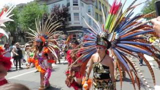 32 Xipe Totec Esplendor Azteca 2016 SF Carnaval 50 seconds [upl. by Naellij]