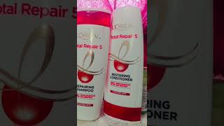 Hair Loreal shampoo conditioner or streax serum🔥👌 viralshortvideo🥰 [upl. by Mercy602]